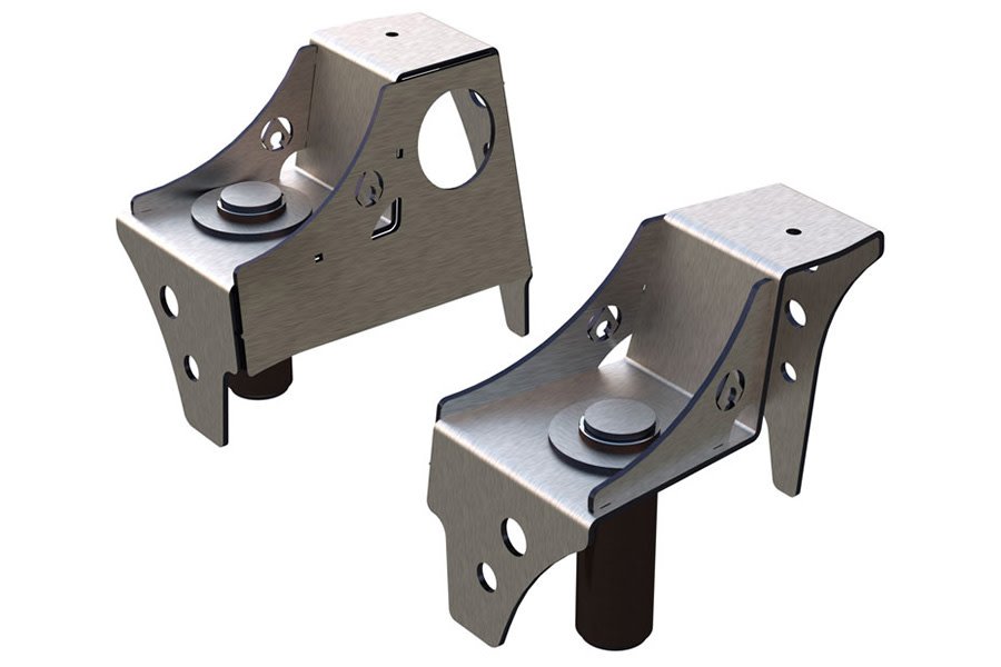 Artec Industries Front Frame Coil Buckets for OEM bumpstops - TJ/LJ
