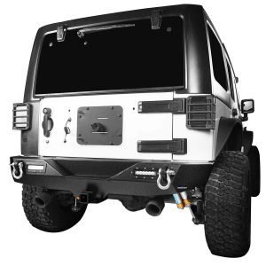 ® Different Trail Rear Bumper w/Hitch Receiver(07-18 Jeep Wrangler JK)