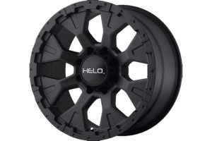 Wheel Pros HE878 Helo Series Wheel, 18x9 5x5 - Satin Black  - JT/JL/JK