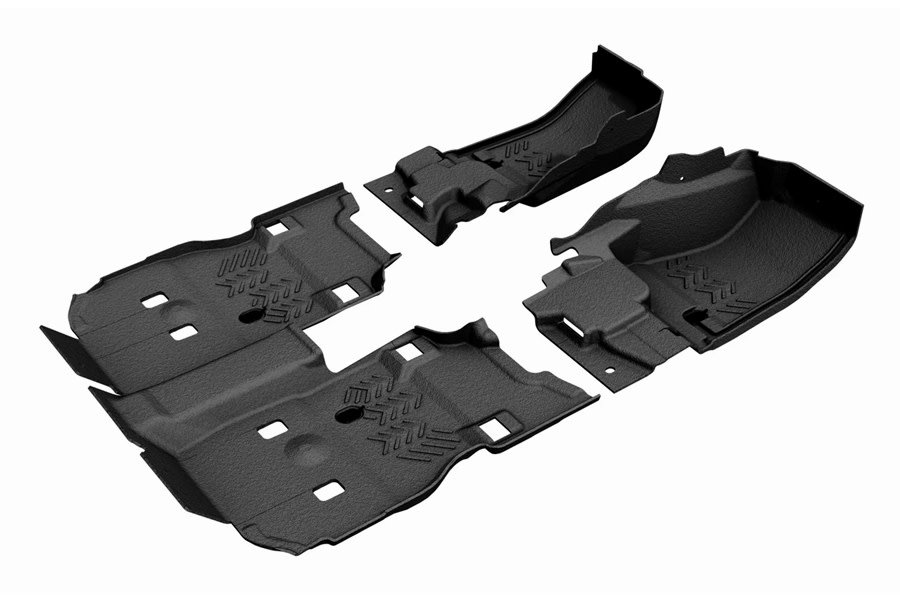 ArmorLite Front and Rear Flooring Kit - Mesa Smoke - JL 4Dr