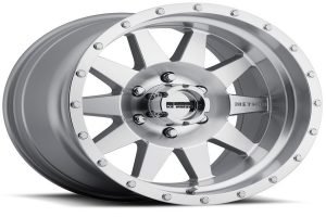 Method Race Wheels 301 Standard Series Wheel 17x8.5 5x5 Silver Machined Lip - JT/JL/JK