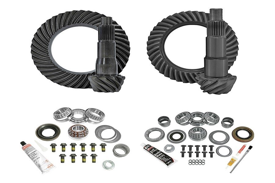 Yukon Complete D35 Rear / D30 Front Ring and Pinion Kit - 5.13  - JL Non-Rubicon