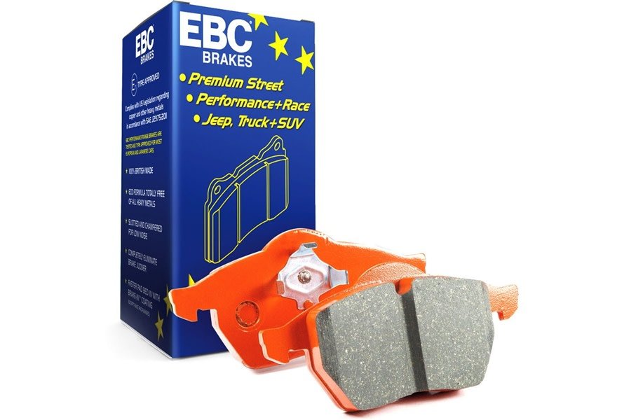 EBC Brakes OrangeStuff Extra Duty Rear Brake Pads - Pair - JK