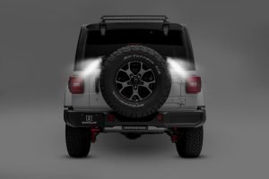 ZROADZ Rear Tire Carrier LED Mounting Brackets - JL