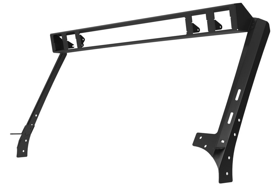 Go Rhino WLF Windshield Light Mount Frame - 30in Light Bar and Four 3in Cube Lights - JK
