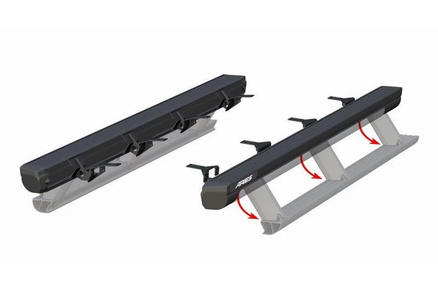 Aries ActionTrac 79-Inch Powered Running Boards  - JT