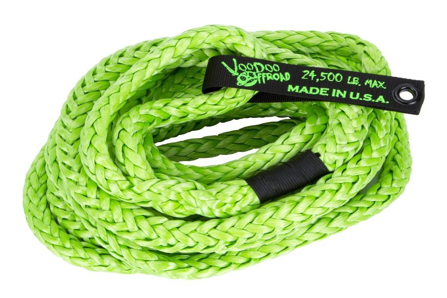 VooDoo Offroad Kinetic Recovery Rope Green 3/4in x 20ft
