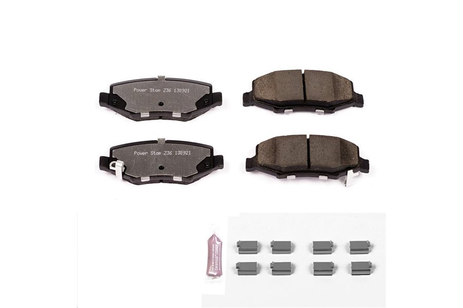 Power Stop Z36 Extreme Truck and Tow Carbon-Ceramic Brake Pads, Rear  - JK