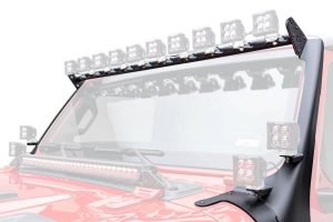 ZROADZ Multi-LED Roof Cross Bar and 4-Pod A-Pillar Brackets - JL/JT