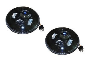 DV8 Offroad LED Projector Headlights - Pair - JK