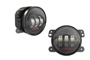 JW Speaker 6145 J2 Series LED Fog Light Kit, Black - Pair - JL Sport