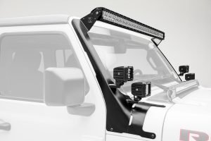 ZROADZ A-Pillar Mounting Kit for Four 3in LED Pods and a 50-52in Light Bar - JT/JL