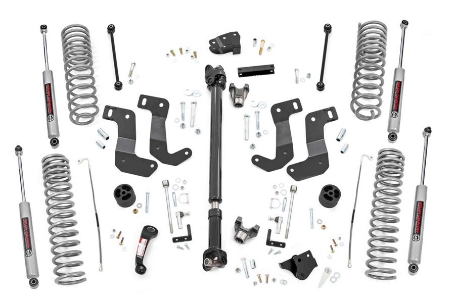 Rough Country 6in Suspension Lift Kit w/ N3 Shocks - JT