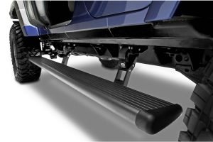AMP Research PowerStep Electric Running Boards - Black - JL 4Dr