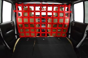 Dirty Dog 4X4 Cargo/Pet Divider Red - JL 4dr
