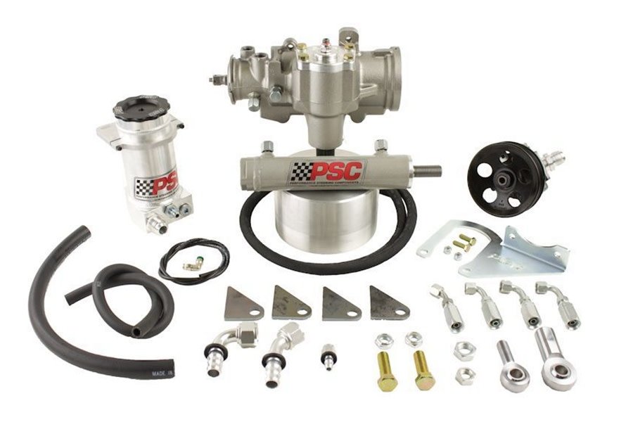 PSC Big Bore XD Steering Cylinder Assist Kit  - LJ/TJ 2003-06 w/ D60 Axle