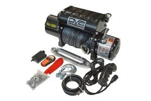 DV8 Offroad Winch w/Synthetic Line and Wireless Remote 12,000lb