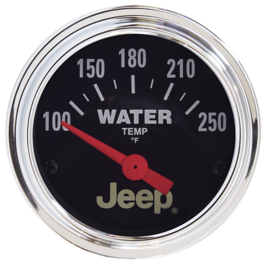 2-1/16 Water Temp Gauge - Jeep Series