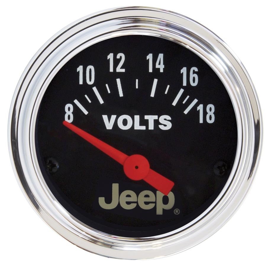 2-1/16 Voltmeter Gauge - Jeep Series