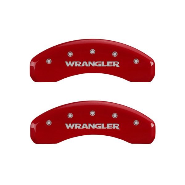 07-   Wrangler Caliper Covers Red