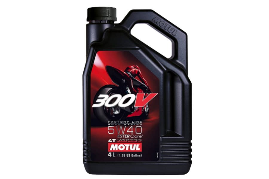 Motul 300V Factory Line Road Racing, 5W/40, 100% Synthetic, Engine Oil, 4L