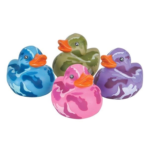Camouflage Rubber Ducks for Jeep Ducking | Pack of 12, Standard 2” Ducks