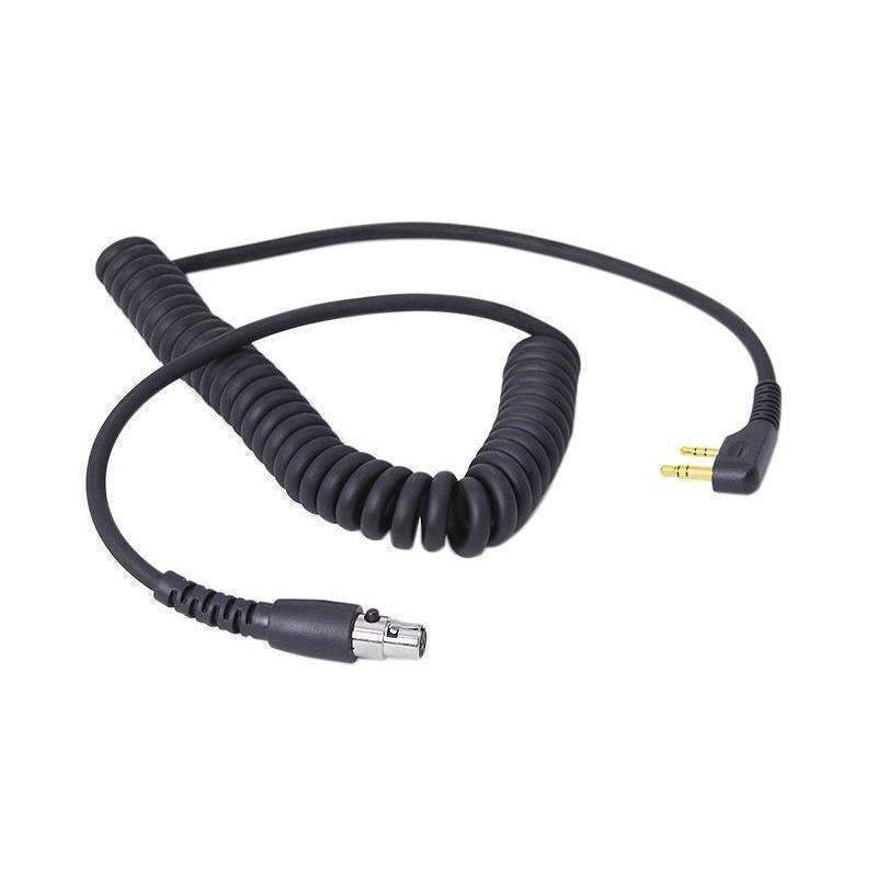 Cord Coiled Headset to Radio ICOM 2 Pin