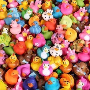 Bulk Rubber Ducks for Jeep Ducking | Pack of 100, Standard 2” Ducks With a Large Variety