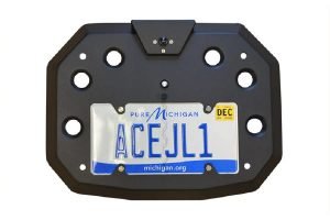 Ace Engineering Gate Plate Relocate Kit - Texturized Black - JL