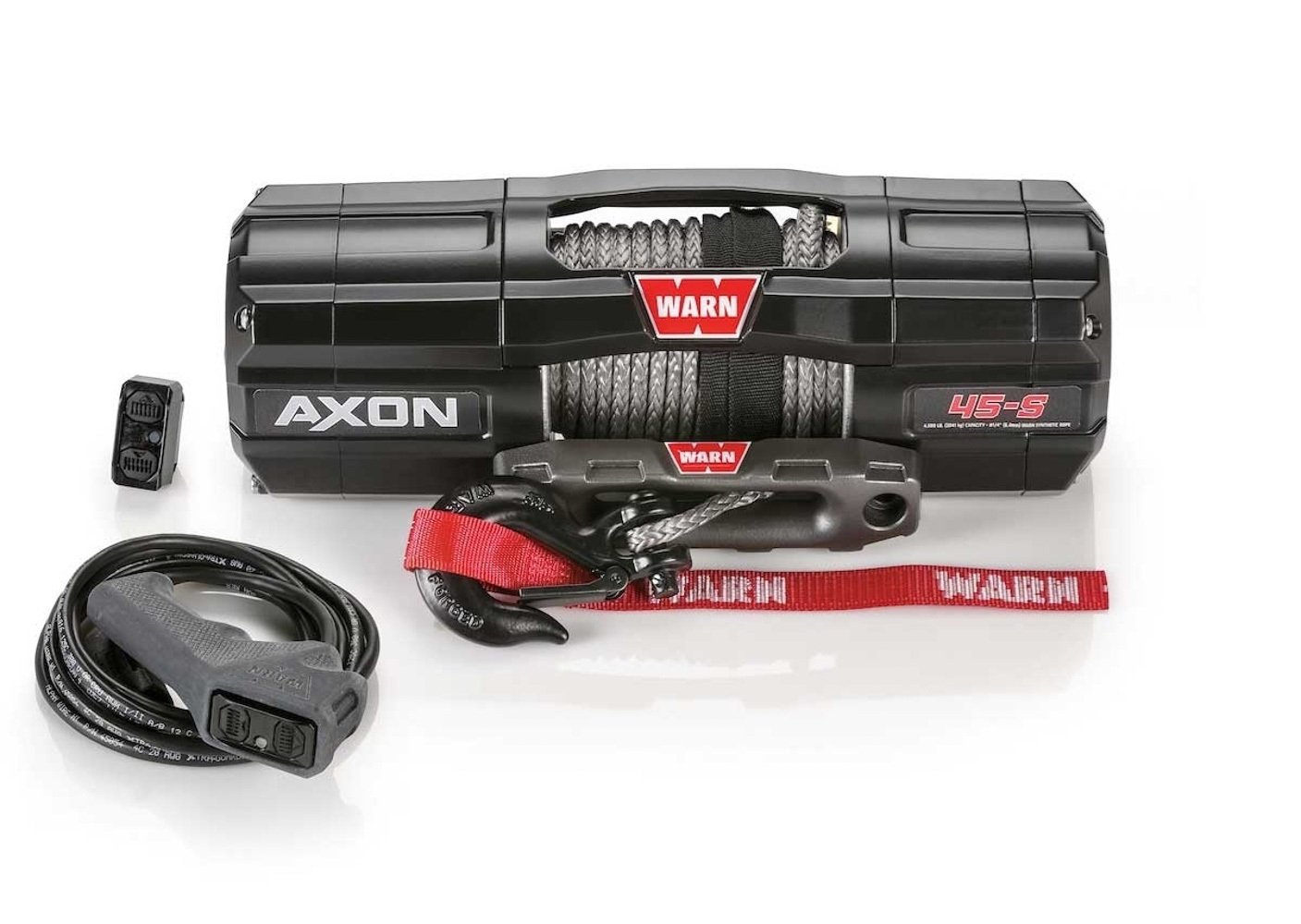 AXON 45-S Winch 4500lb Synthetic Rope