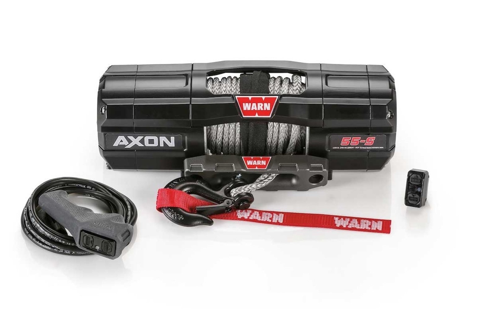 AXON 55-S Winch 5500lb Synthetic Rope