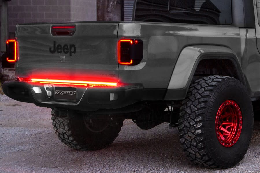 XK Glow 60in Truck Tailgate Light w/Chasing Turn Signal and Built-in Error Canceller - 3rd gen
