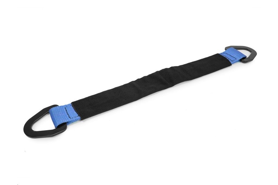 SpeedStrap 2in x 24in Axle Strap w/ D-Rings, Blue  - 10,000lb Max Capacity