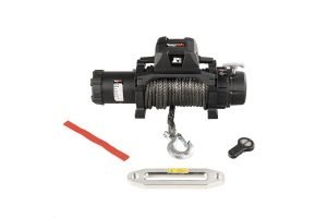 Rugged Ridge 12,500lbs Trekker Winch w/ Synthetic Rope and Wireless Remote