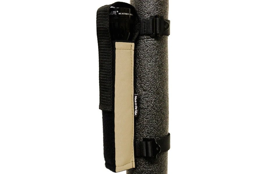 Bartact Extreme Roll Bar Multi-D-Cell Flashlight Holder - Khaki