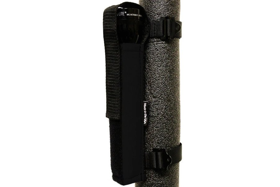 Bartact Extreme Roll Bar Multi-D-Cell Flashlight Holder - Black