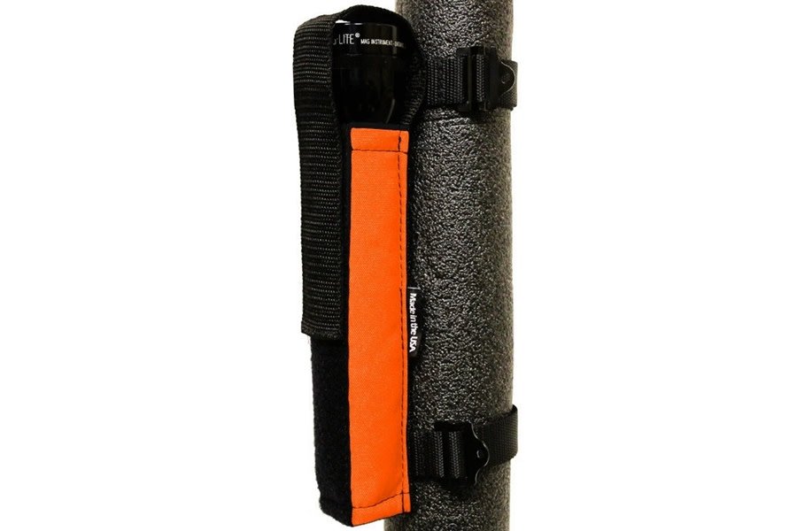 Bartact Extreme Roll Bar Multi-D-Cell Flashlight Holder - Orange