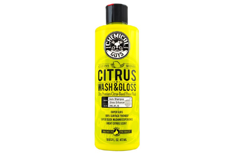 Chemical Guys Citrus Wash and Gloss Concentrated Car Wash - 16oz