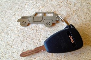 WD Automotive 2 Door Keychain