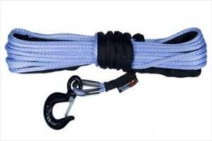 Rugged Ridge 1/4-Inch Synthetic Winch Line, Blue