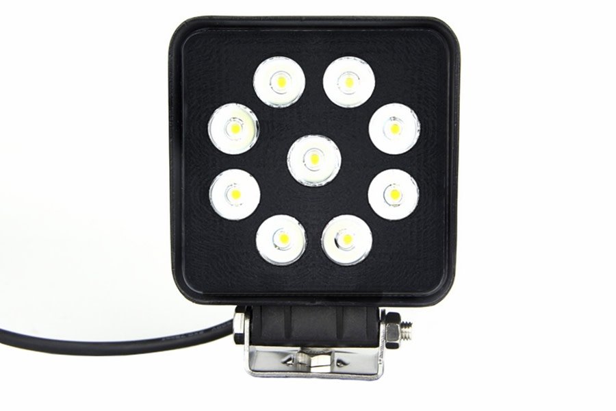 Quake LED 4in 30Deg Spot RGB Accent Fracture Series Work Light - Quad Lock/Interlock Compatible