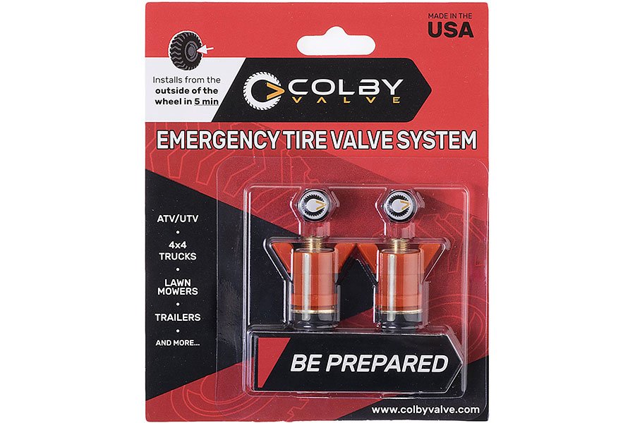 Colby Valve Emergency Valves Orange 2-Pack