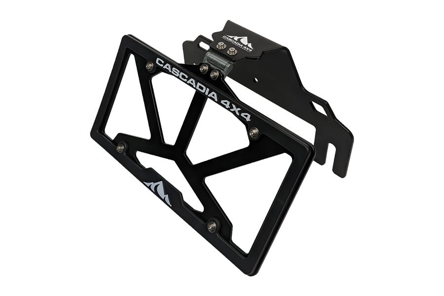 Cascadia 4x4 Flipster V3 Winch License Plate Mounting System