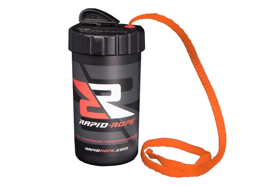 Rapid Rope Canister w/ 120ft of Rope - Orange