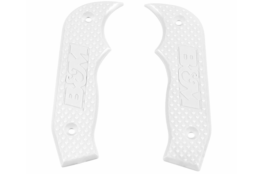 B&M Racing Magnum Shifter Replacement Grip Plates - White