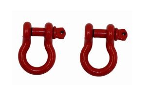 Fishbone Offroad 3/4in D-Ring Shackle - Red