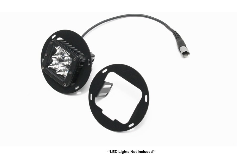Rock Hard 4x4 Square LED Fog Light Adapters