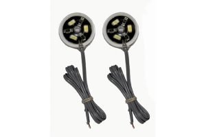 Off Road Only LiteSpot Rock Lights Chassis LEDs, Pair - Amber