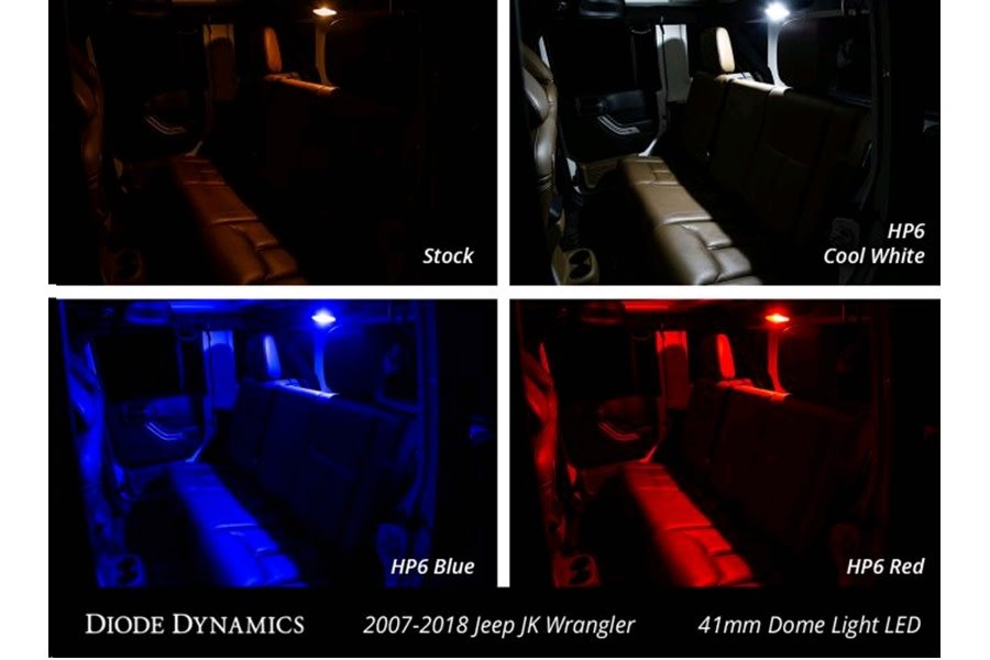 Diode Dynamics LED Conversion Kit Stage 2 Red - JK