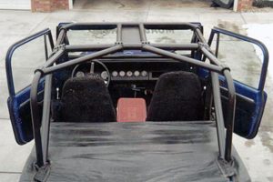 Rock Hard 4x4 Ultimate Sports Cage Rear Angle Bars - YJ